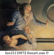 1545 Art Print - Annunciation. Detail