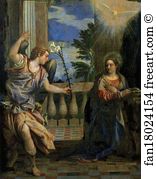 440 Art Print - Annunciation. Detail