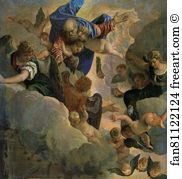 El Escorial Art Print - Annunciation. Detail