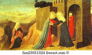 Diocesano Art Print - Annunciation. The Visitation