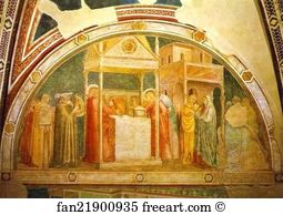 Zachariah Art Print - Annunciation To Zachariah
