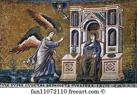 Santa Art Print - Annunciation