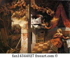 1587 Art Print - Annunciation