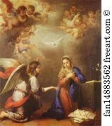 Bartolomé Esteban Murillo Art Print - Annunciation