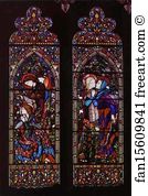 Centre Left Art Print - Annunciation