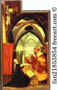 Matthias Grünewald Art Print - Annunciation