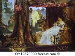 Cleopatra Art Print - Anthony And Cleopatra