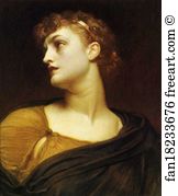 1882 Oil On Canvas Private Collection Art Print - Antigone