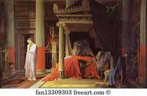 Chantilly Art Print - Antiochus And Stratonice