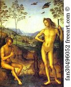 Apollo And Marsyas Art Print - Apollo And Marsyas