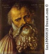 1516 Tempera On Canvas Galleria Degli Uffizi Art Print - Apostle Philip