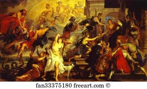 Apotheosis Art Print - Apotheosis Of Henry Iv