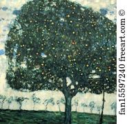 80 X 80 The Österreichische Galerie Belvedere Art Print - Apple Tree Ii