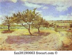 Apple Trees Art Print - Apple-Trees In Blossom