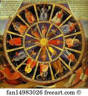 Armadio Art Print - Armadio Degli Argenti: Ezekiel's Vision Of The Mystic Weel