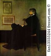 2 Art Print - Arrangement In Gray And Black No. 2: Portrait Of Thomas Carlyle