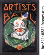 Costume Art Print - Artists Costume Ball