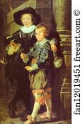1624 1625 Oil On Canvas Art Print - Artist's Sons Albert And Nicholas