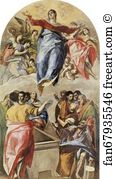 Virgin Art Print - Assumption Of The Virgin