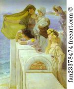 Warner Art Print - At Aphrodite's Cradle