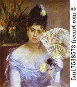 1875 Oil On Canvas Musée Marmottan Art Print - At The Ball