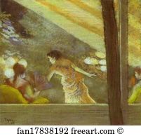 Ambassadeurs Art Print - At The Cafe Des Ambassadeurs