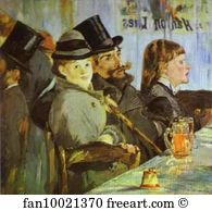 Winterthur Art Print - At The Café
