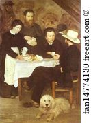Stockholm Art Print - At The Inn Of Mother Anthony