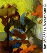 The Milliner Art Print - At The Milliner's