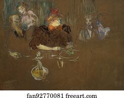 Monsieur Art Print - At The Table Of Monsieur And Madame Natanson
