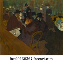 Moulin Rouge Art Print - At The 