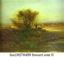 1871 Oil On Canvas The Tretyakov Gallery Art Print - Autumn