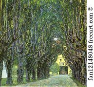 Vienna Art Print - Avenue Of Schloss Kammer Park