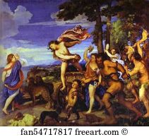 Bacchus Art Print - Bacchus And Ariadne