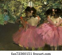 Pink Art Print - Ballerinas In Pink