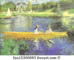 Uk Art Print - Banks Of The Seine At Asnieres