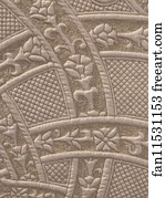  Art Print - Barewalls Embroidery Detail 2