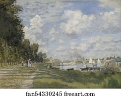 Bassin Art Print - Bassin D’argenteuil