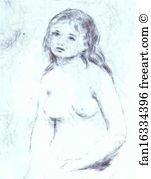 Bibliotheque Art Print - Bather