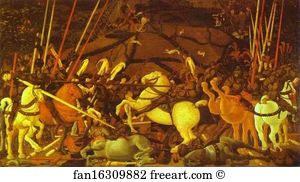 Romano Art Print - Battle Of San Romano