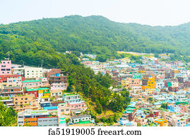 Free Art Print Of Gamcheon Culture Village Busan Gamcheon