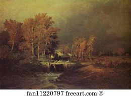 Before Art Print - Before The Rain