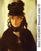 1872 Oil On Canvas Private Collection Art Print - Berthe Morisot