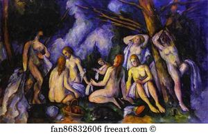 Big Art Print - Big Bathers