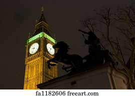 big ben at night images