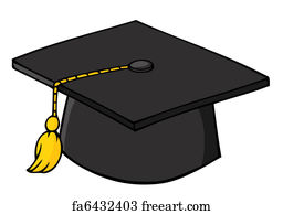 Free art print of Graduation cap doodle. Graduation cap doodle ...