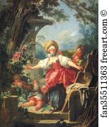1750 Art Print - Blindman's Bluff