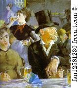 Bock Art Print - Bock Drinkers