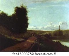 Glasgow Museums And Art Galleries Art Print - Bords De La Marne (? )