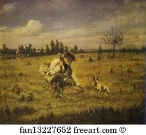 1874 Oil On Canvas The Tretyakov Gallery Art Print - Botanist